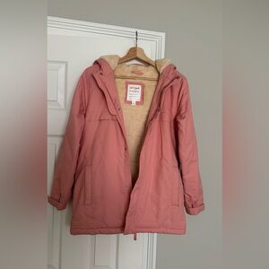 Cat & Jack Hooded Coat, size L(12)